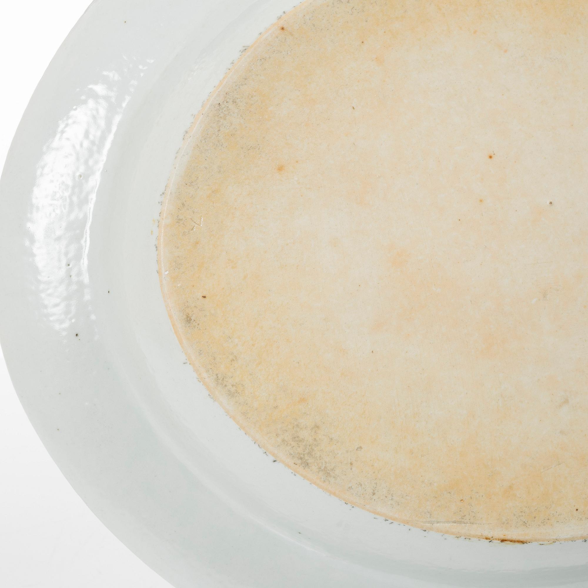 Fat, porslin Kina, Kanton, Qingdynastin, 1800-tal.