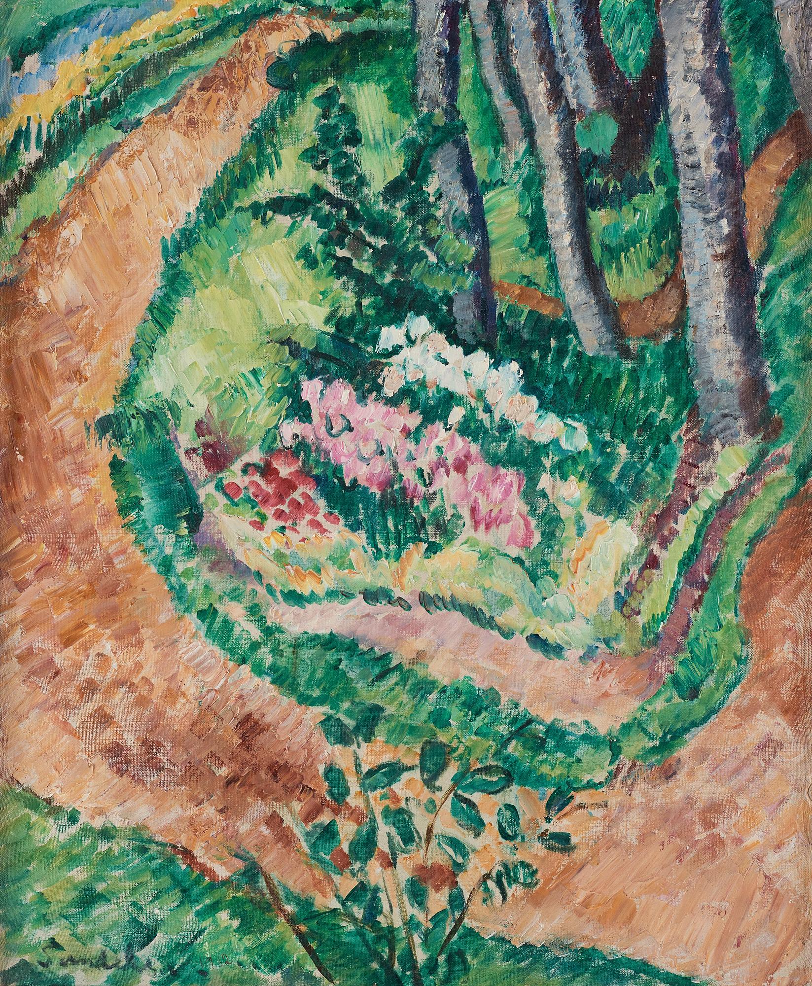 Gösta Sandels, "Trädgårdsgång".
