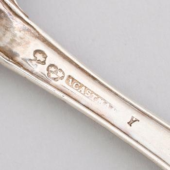 MATSKED, silver, Anders Castman dy, Eksjö 1781. Vikt ca 58 gram.