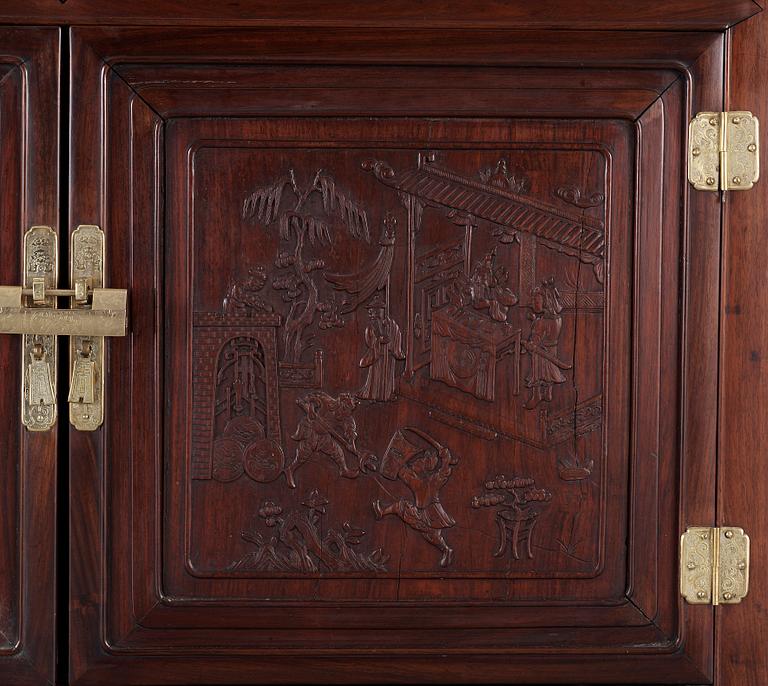 SIDEBORD, hardwood, Kina 1900-talets första del.