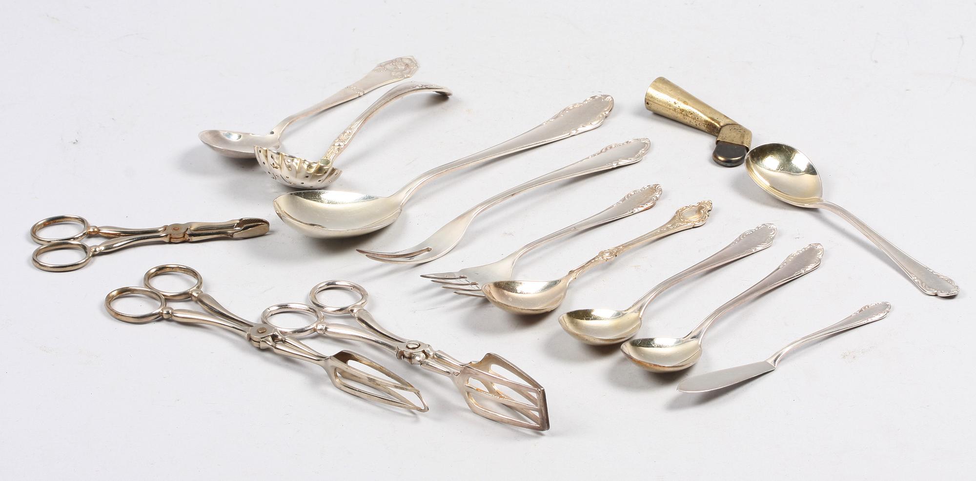 PARTI NYSILVER, ca 40 delar.