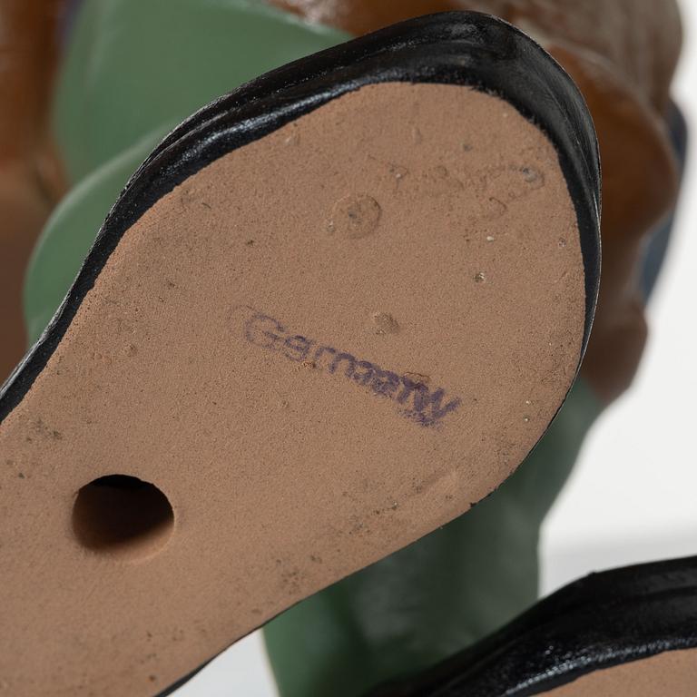 Tomtar, 3 st, Tyskland, 1900-talets mitt/andra hälft.