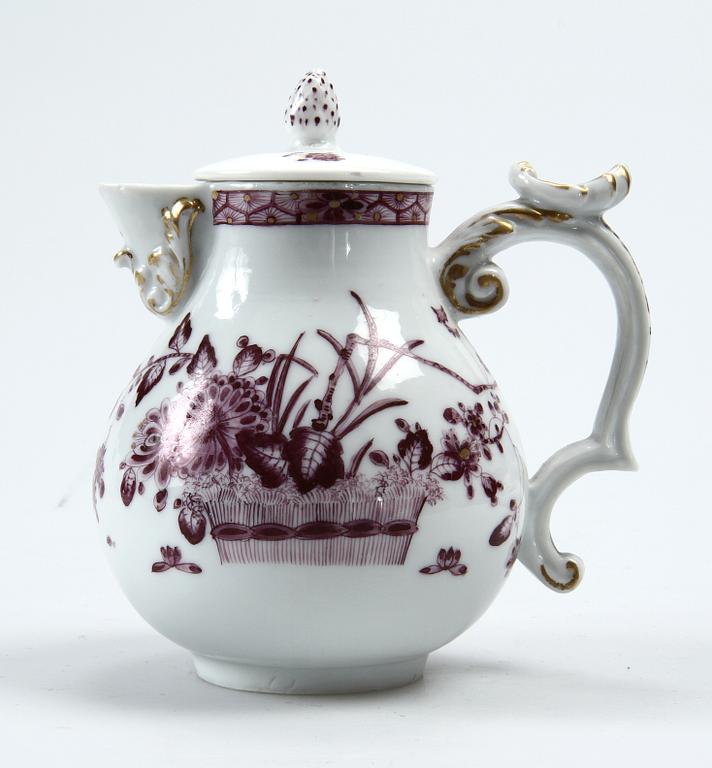 A part Meissen tea service, 18th Century.