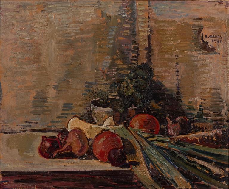 Edvin Ollers, Still Life with Jug.