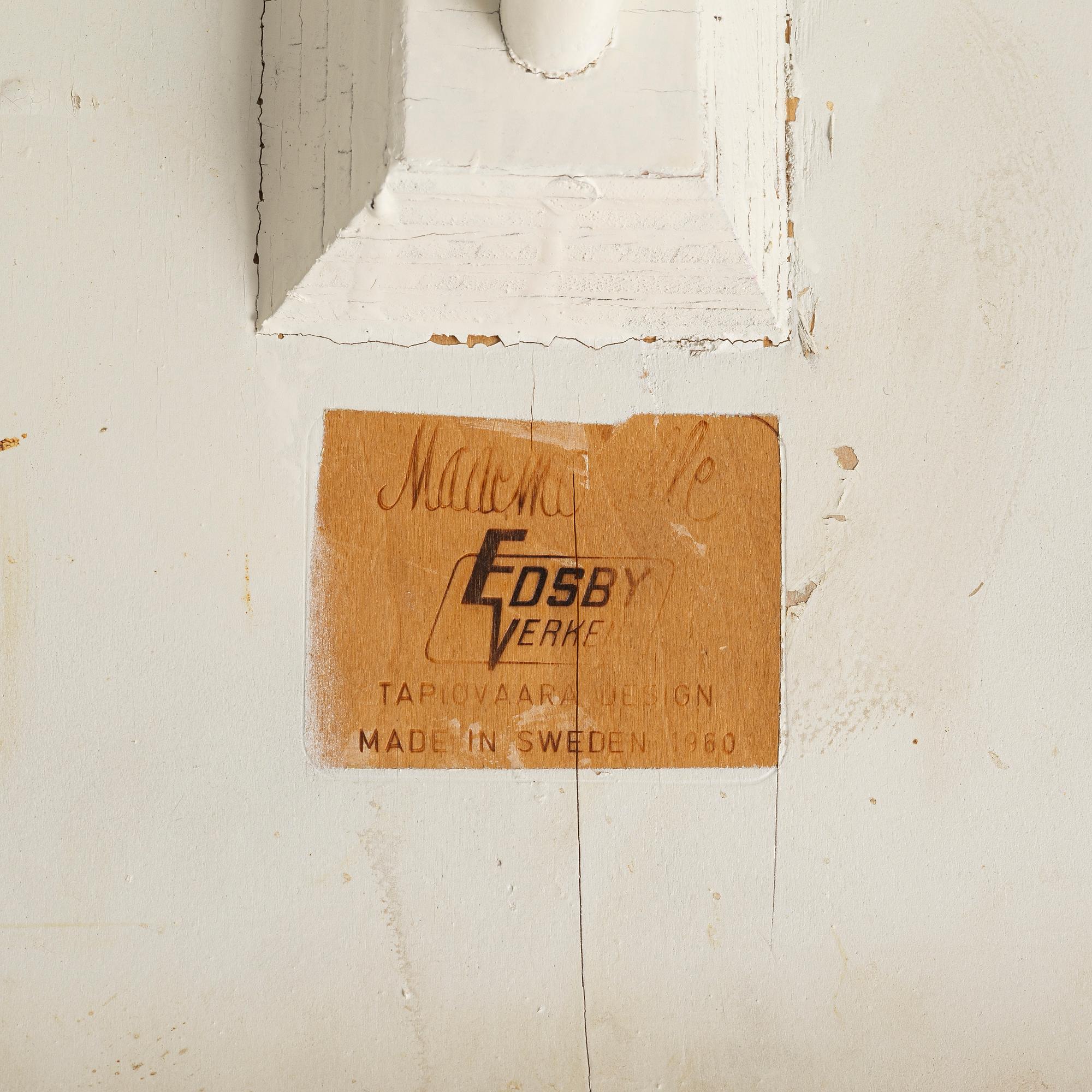 Ilmari Tapiovaara, stol, Mademoiselle, Edsbyverken, 1960.