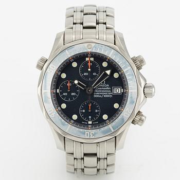 Omega, Seamaster Professional, chronograph, wristwatch, 41.5 mm.