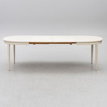 Carl Malmsten, dining group, 7 pieces, "Herrgården", Åfors, second half of the 20th century.