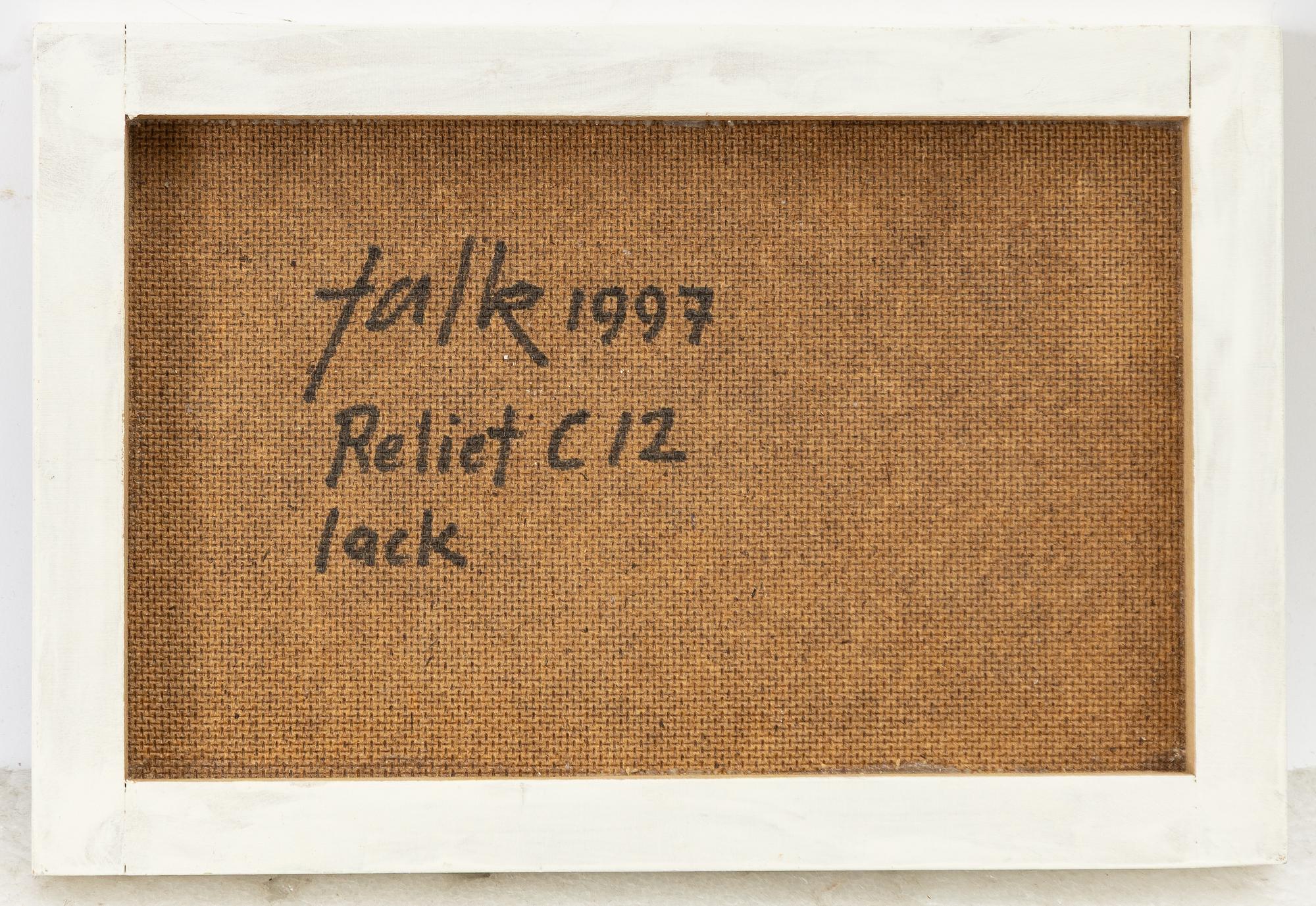 Lars Erik Falk, "Relief C12".