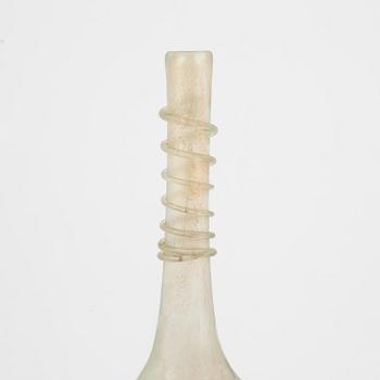 Two glass bottles, Roman type, presumably 19 th century.