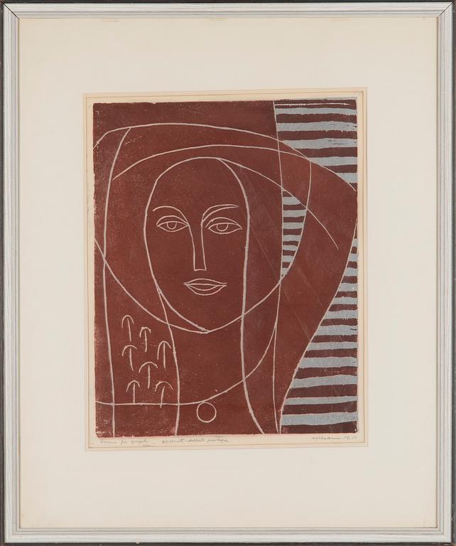 Arno Vihalemm, "Kvinna för spegeln".