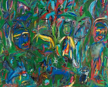 Björn Björnholt, oil on canvas, signed.