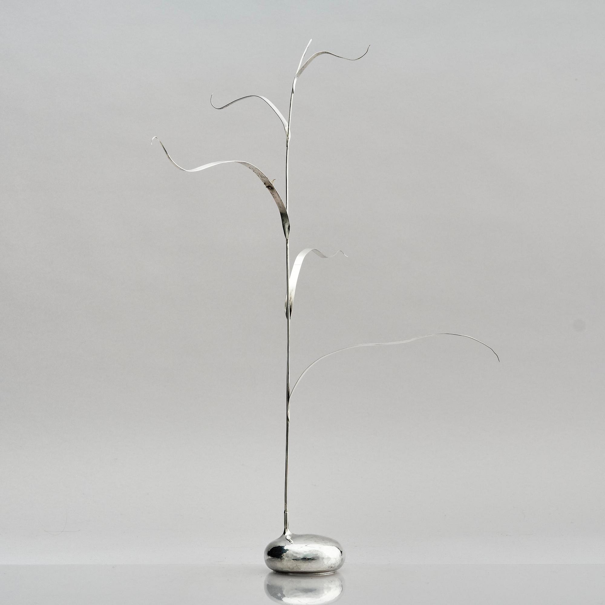 Olle Ohlsson, a sterling silver sculpture, Stockholm, Sweden 1998.