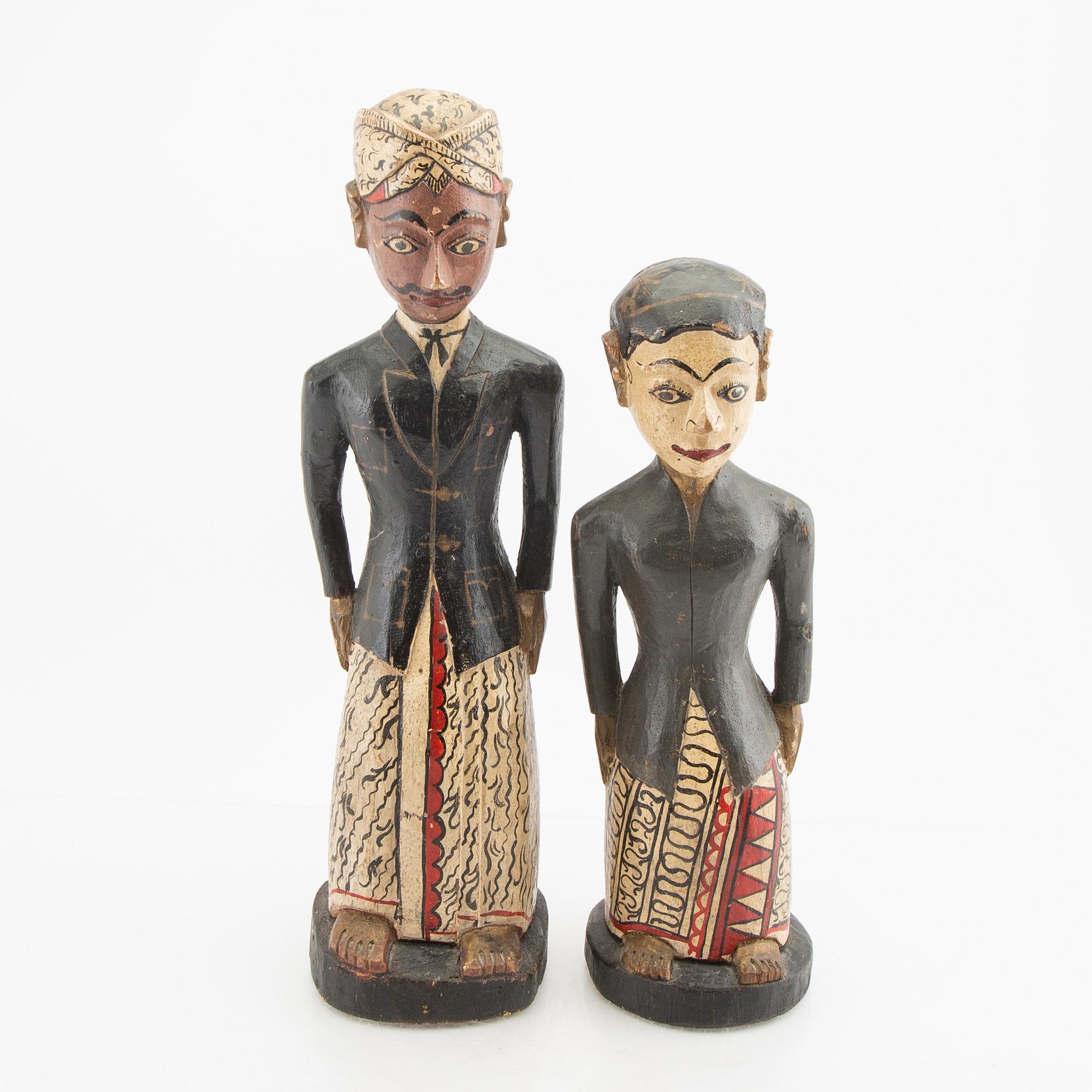 Figurines 2 pieces Java Loro Blonyo.