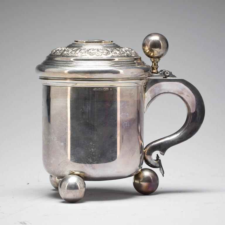 STOP, silver, CG Hallbergs, 1945, vikt ca 465g.