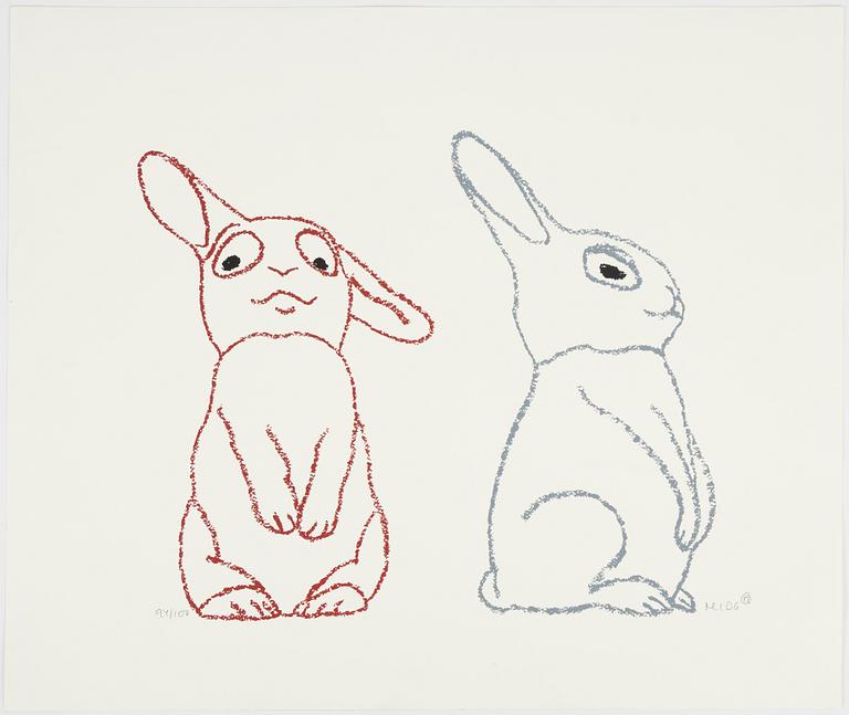 Marianne Lindberg De Geer, färglitografi, signerad 94/100.