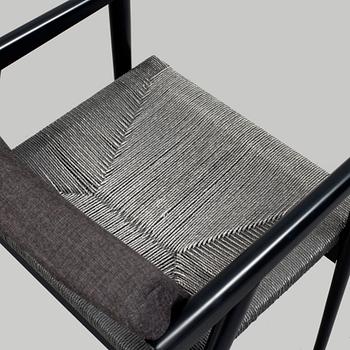 a pair of Gio Ponti "Dormitio" armchairs, L'abbate, Italy. Designed in the 1950's.