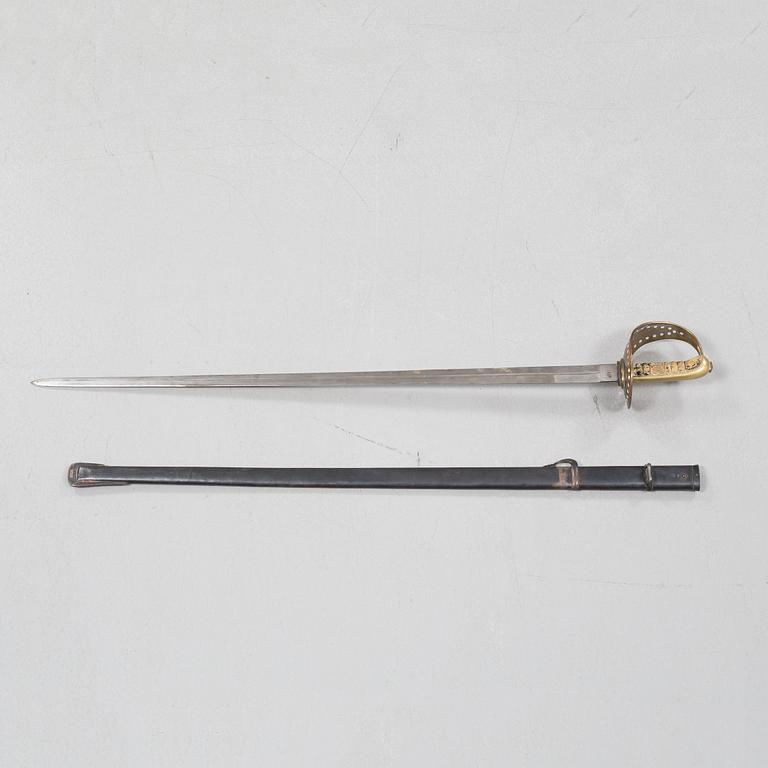 A sword for the swedish cavalry, m/1893.
