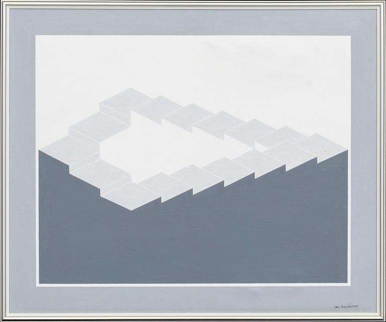 CARL MAGNUS, olja på duk, signerad och daterad 1971-73.