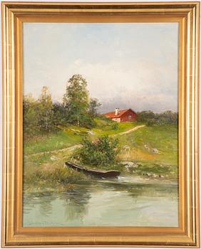 Severin Nilson, Intill sjön.