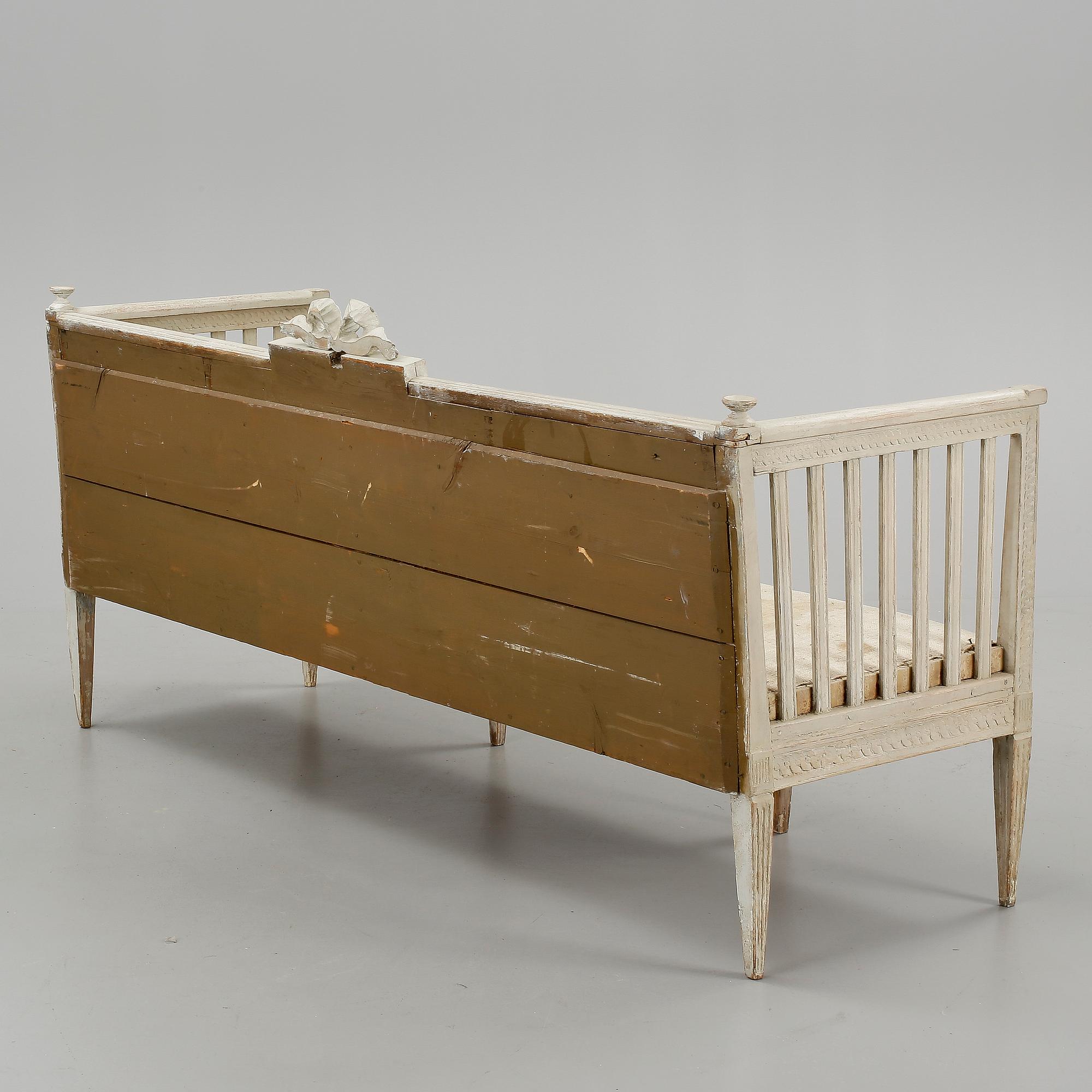 SOFFA, gustaviansk, 1800-talets början.
