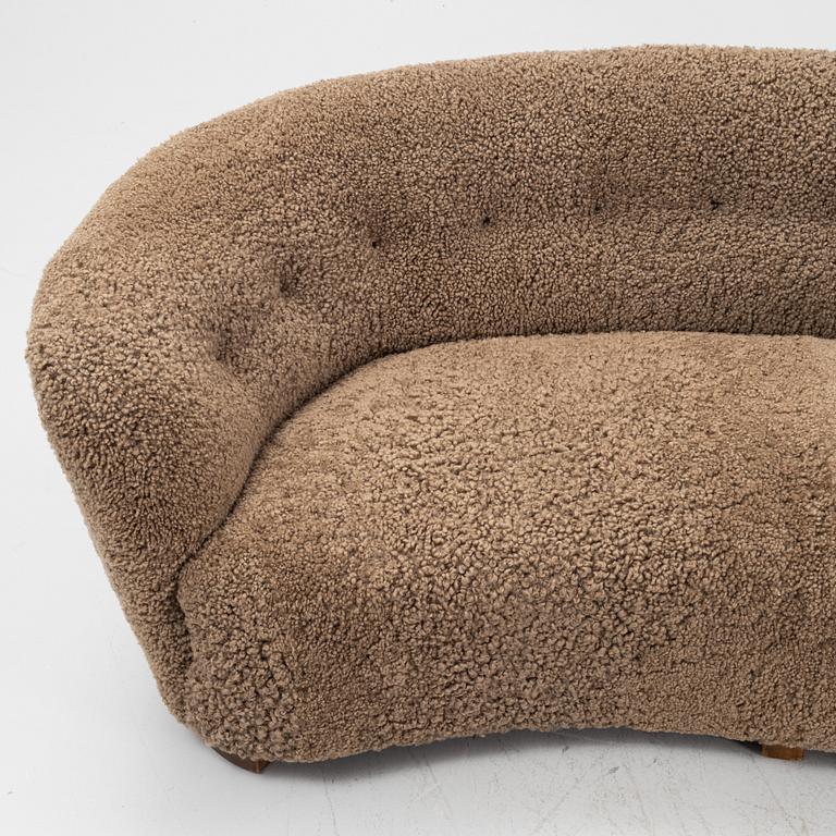 Sofa, Slagelse møbelfabrik, Denmark, 1930’s.