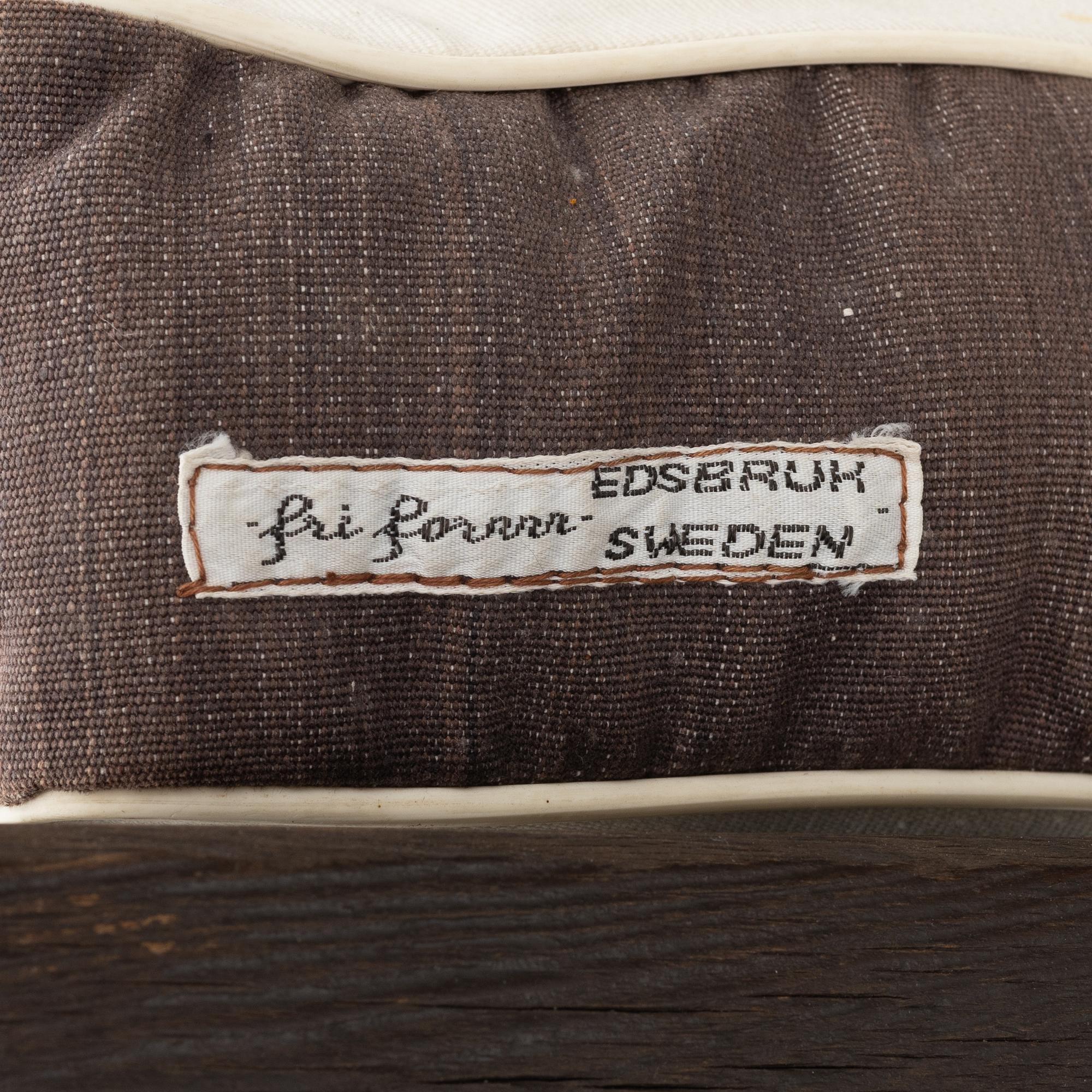 Elsa Stackelberg, solsängar, ett par, Fri form, Edsbruk.
