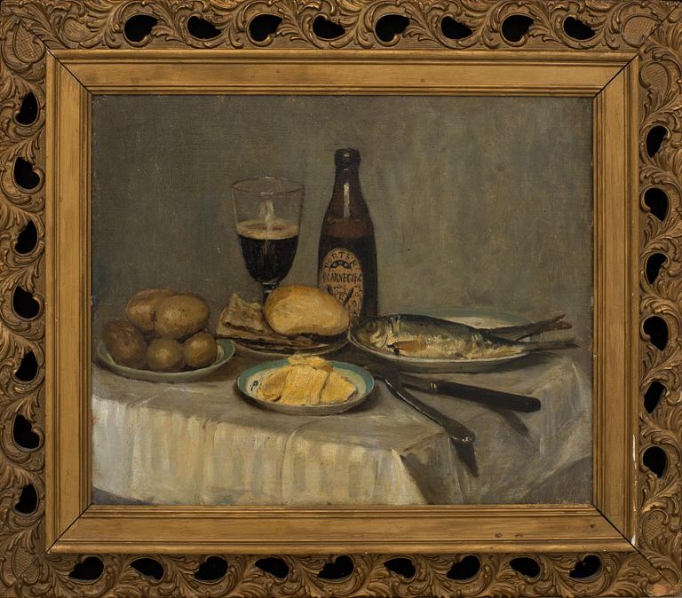 OKÄND KONSTNÄR 1800/1900-TAL , oil on panel.