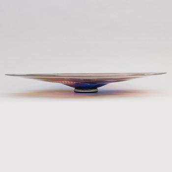 Ann Wolff, a signed glass platter.