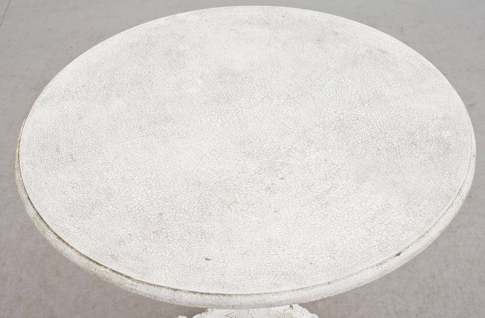 TRÄDGÅRDSBORD, 1900-tal.