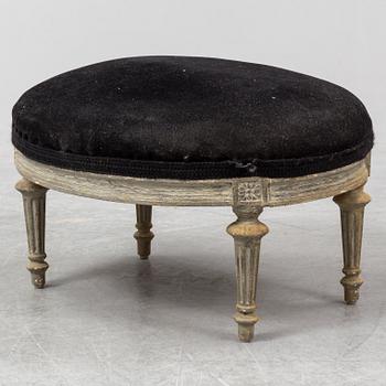 A 18th Century Louis XVI stool.