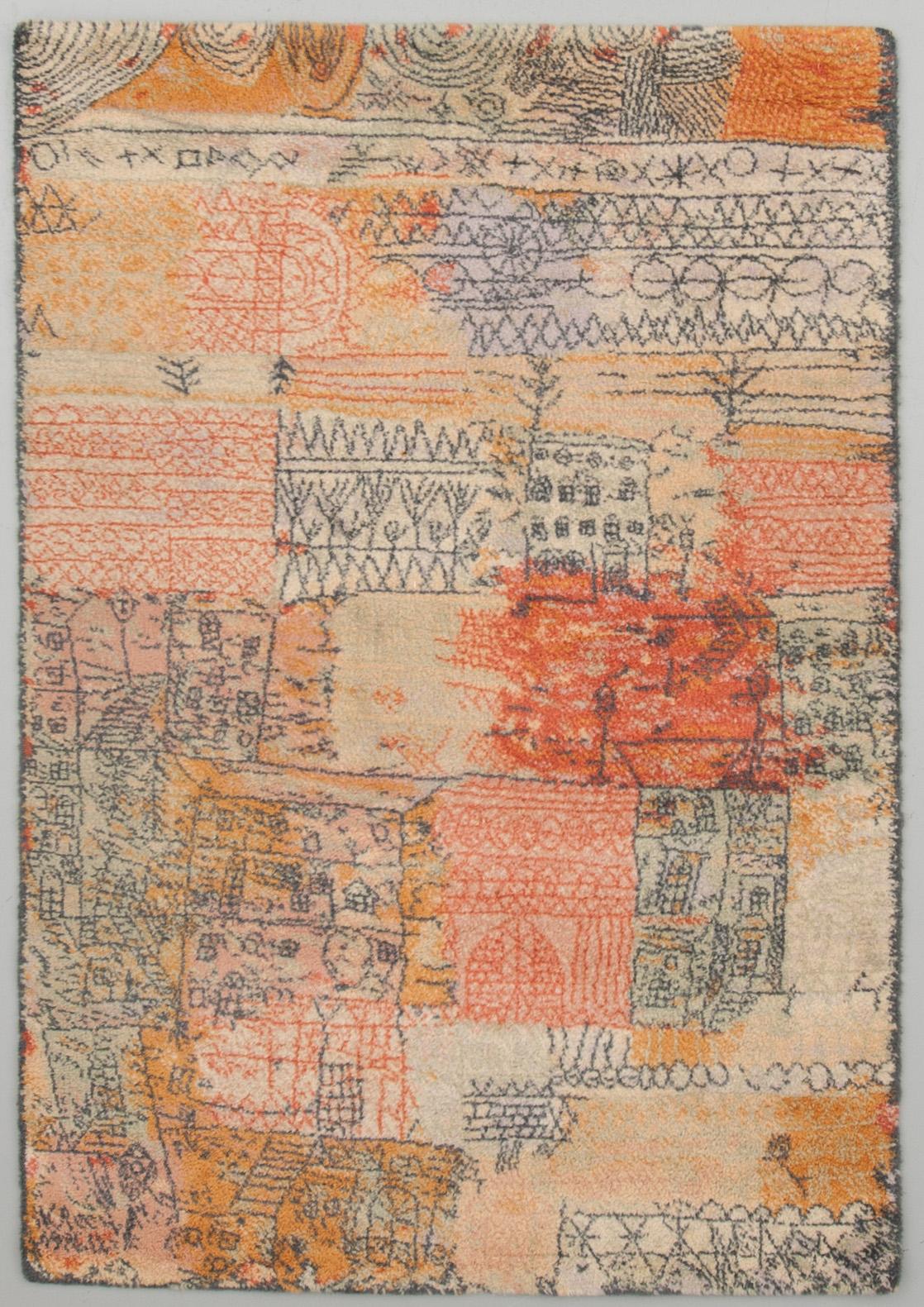 MATTA, Paul Klee, maskingjord flossa, Ege Artline, 200 x 140 cm.