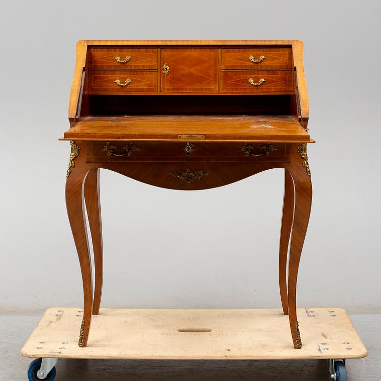 A mid 20th century Rococo style secretaire.