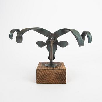 Bertil Vallien,  skulptur numrerad metall.