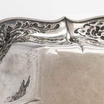 Praktskål, silver, Wien, Österrike-Ungern 1840.