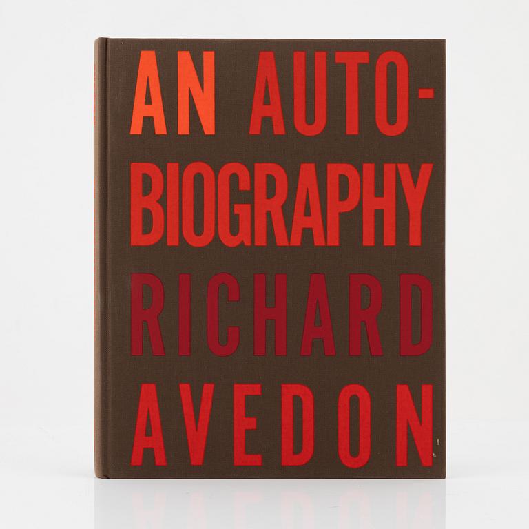 Richard Avedon, Fotobok, "An Autobiography", signerad.
