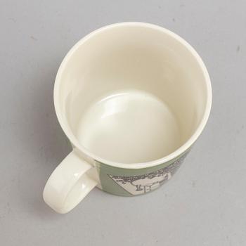 A Moomon mug, porcelain, Arabia, Finland, 1990-92.