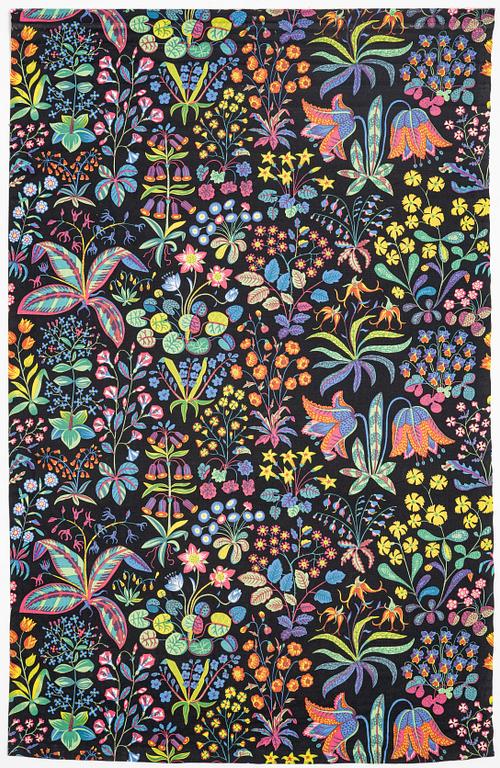 Josef Frank, a linen textile, 'Under Ekvatorn' (Under the Equator), Svenskt Tenn, the pattern designed in 1941.