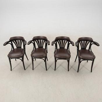 Armchairs 4 pcs "No 24" Thonet 21st century.