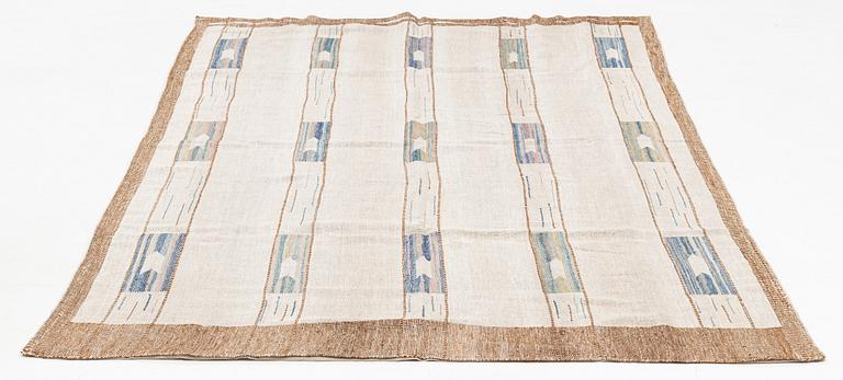 A Swedish flat weave drape, ca  226 x 146 cm.