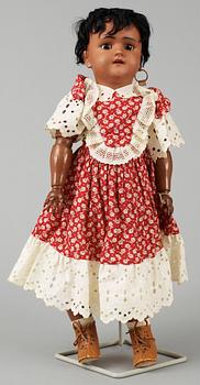 FLICKDOCKA, biskvi. Tyskland, 1900-talets första del. Heinrich Hantwerck/Simon & Halbig.