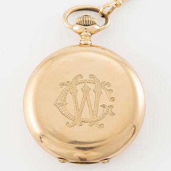 Longines, fickur, savonett, 49 mm.