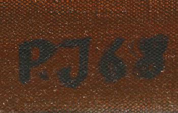 PEDER JOSEFSSON, oil on canvas, signed and dated 68.