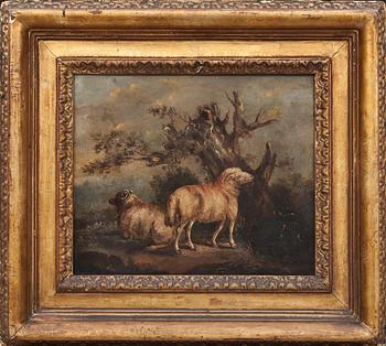OKÄND KONSTNÄR, olja på duk. England, 1700/1800-tal.