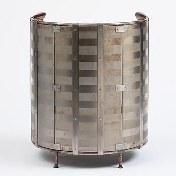 Mats Theselius, an "Älgskinnsfåtöljen" armchair, ed. 230/360, Källemo, Värnamo, post 1991.