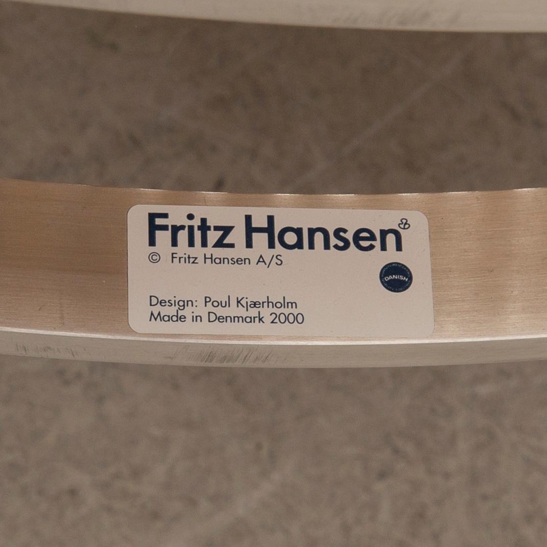 Poul Kjaerholm, armchairs, a pair, "PK22" for Fritz Hansen, Denmark, 2000.