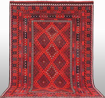 Carpet, Afghan, ca 429 x 255 cm.