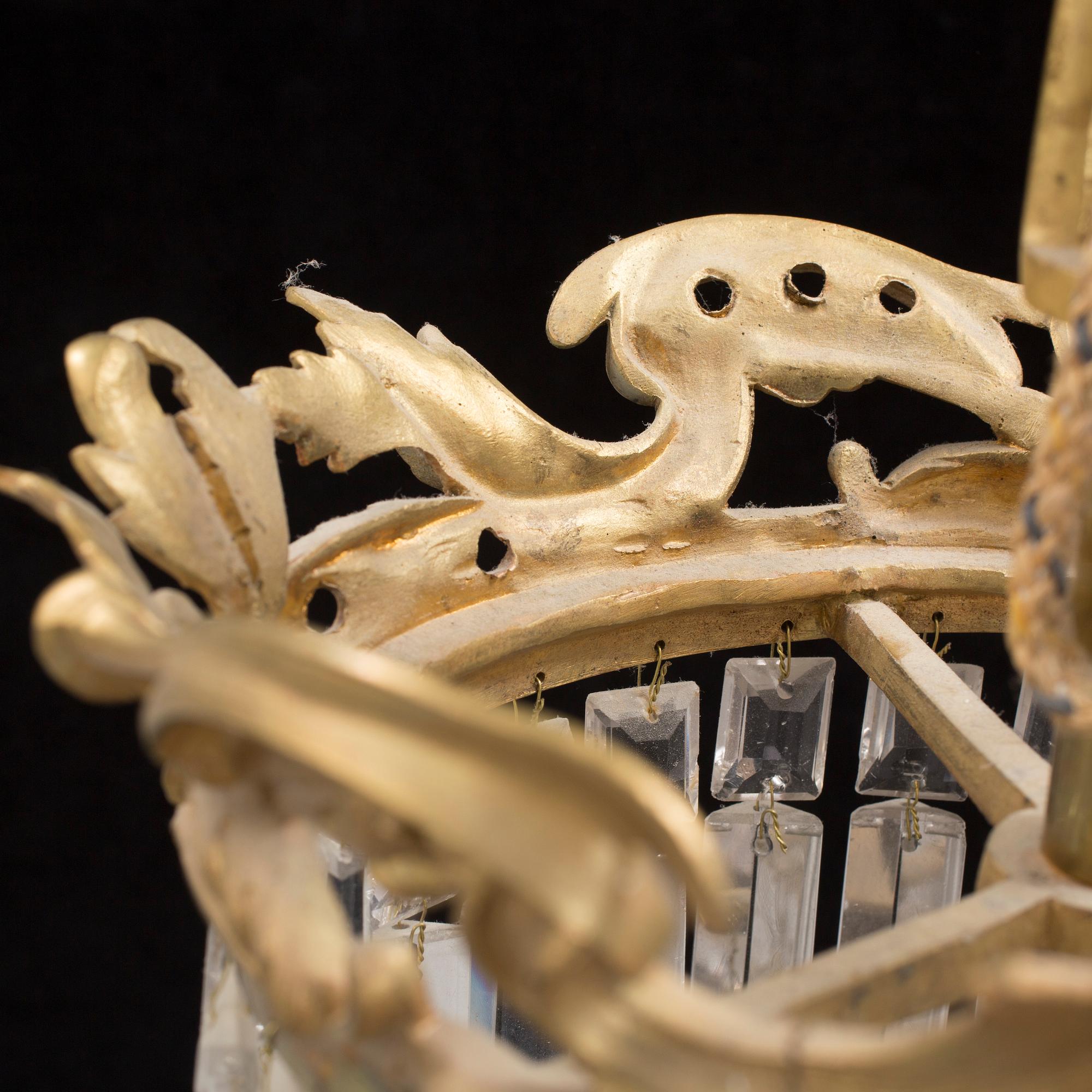 TAKKRONA, oscariansk, 1800-talets slut.