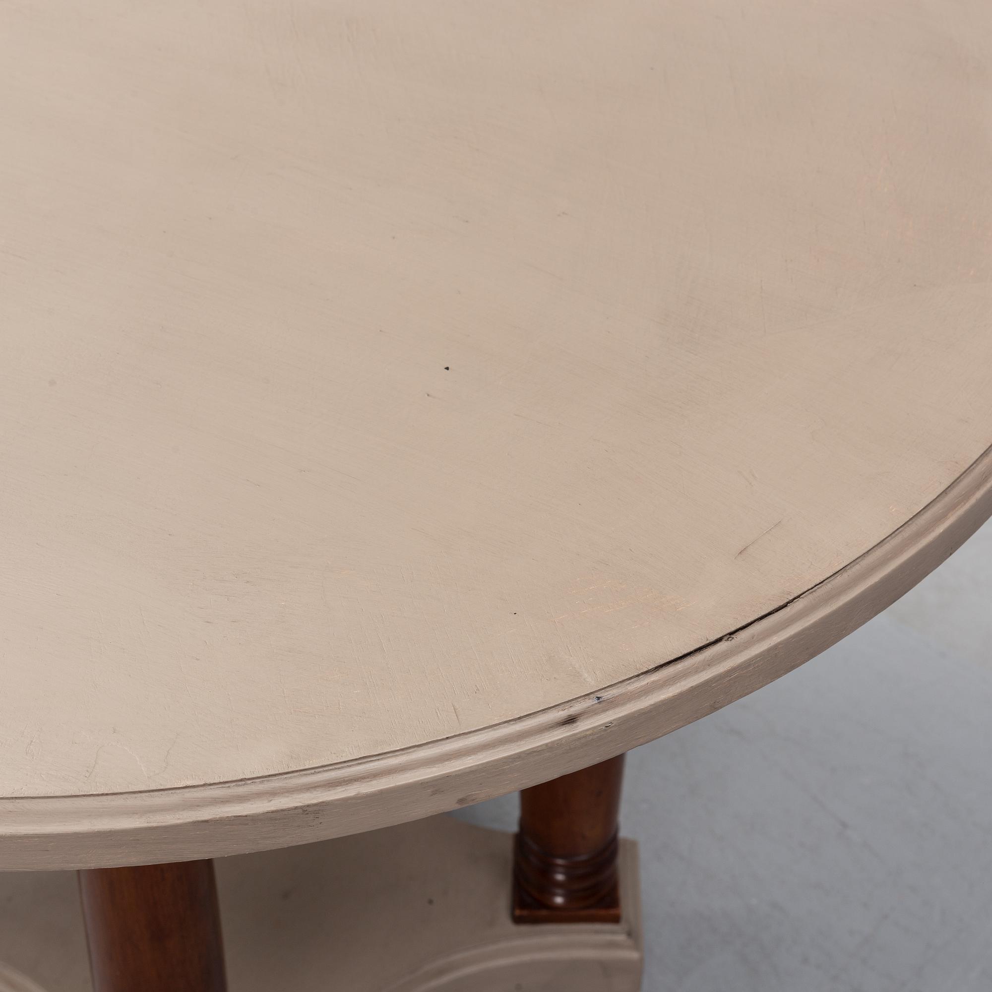 An early 20th century table.
