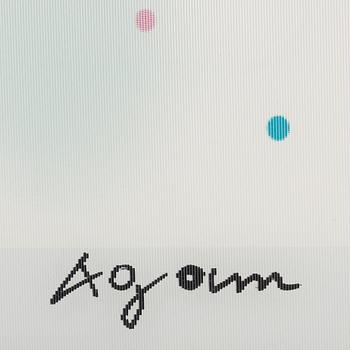 Yaacov Agam, lenticular agamograph, signed in print XXIX/XC.