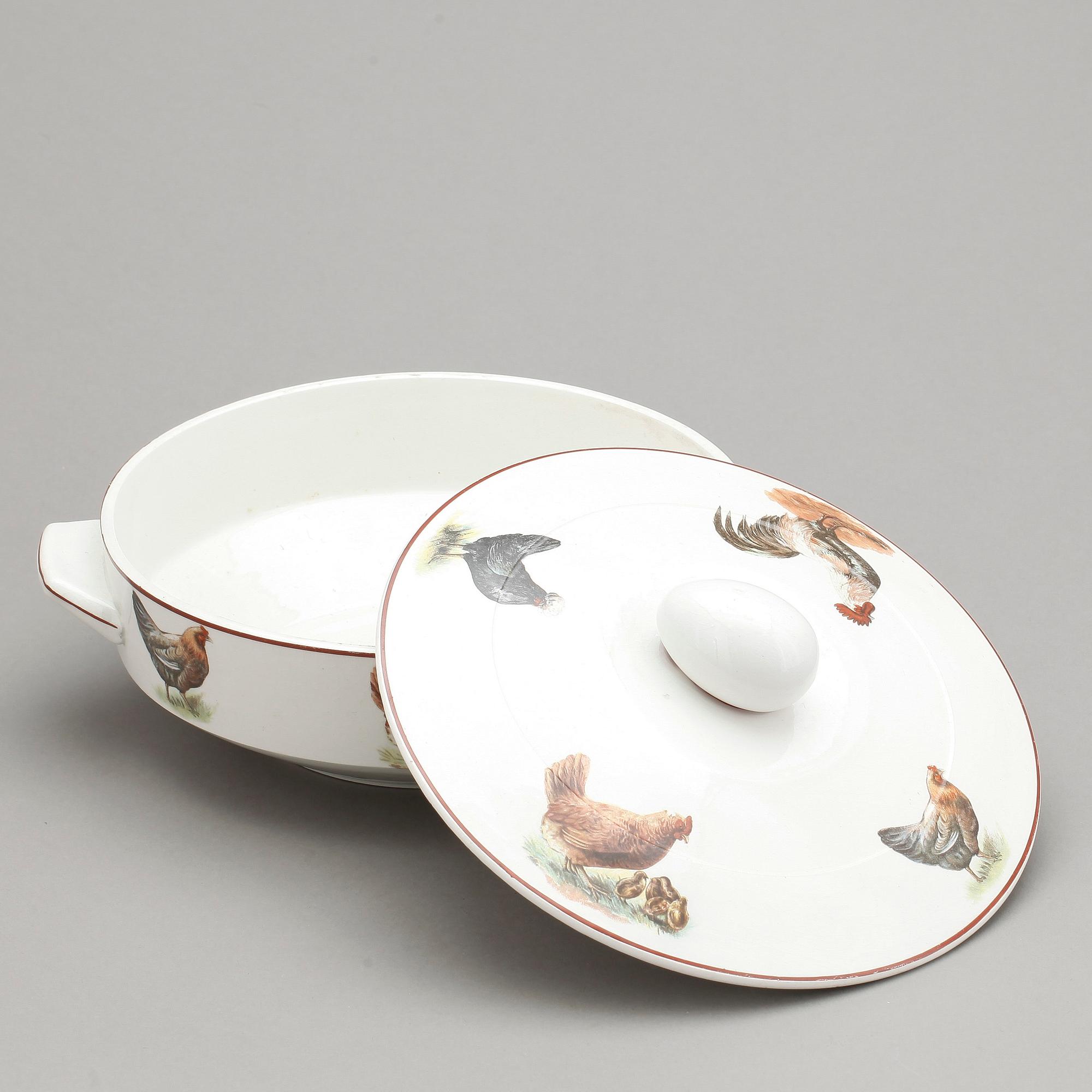 TERRIN för PÅSK, Gefle, 1920-tal, märkt undertill.